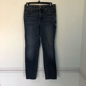 Madewell Slim Straight Blue Jeans